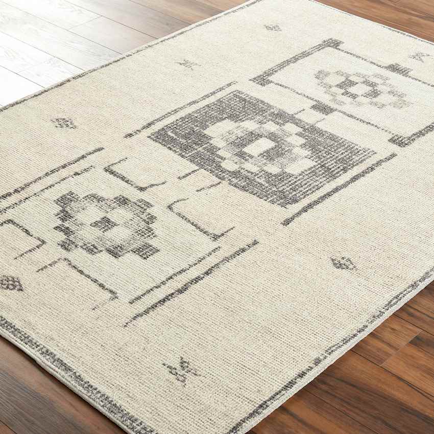 Lisa Global Charcoal/Beige Area Rug