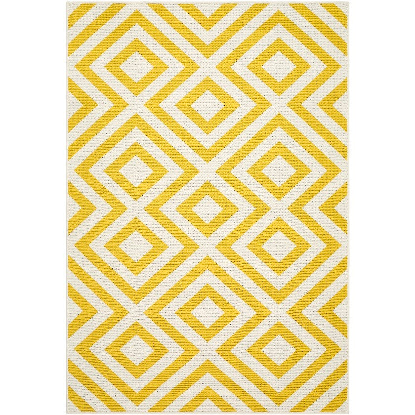 Maya Modern Saffron Area Rug