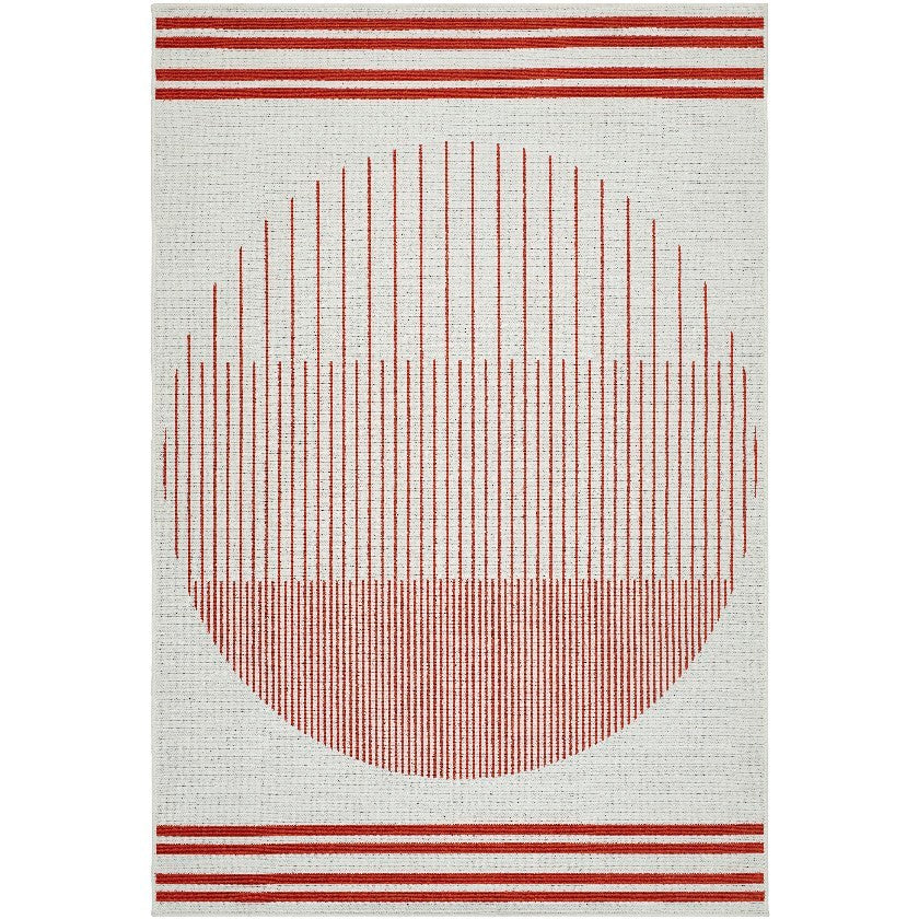 Heathr Modern Garnet Area Rug