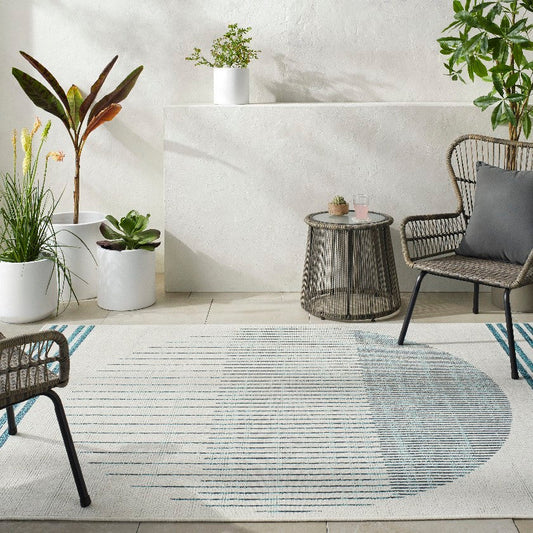 Heathr Modern Light Silver Area Rug