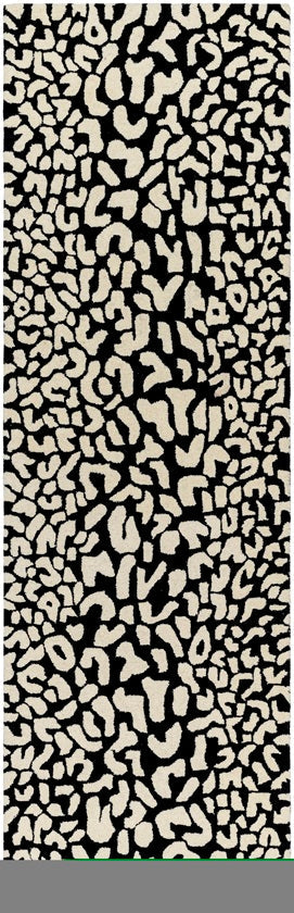 Grenoble Modern Butter/Black Area Rug