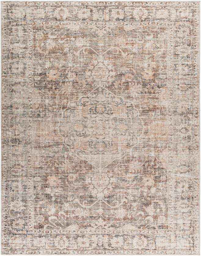 Candee Traditional Taupe Area Rug