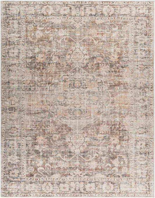 Candee Traditional Taupe Area Rug