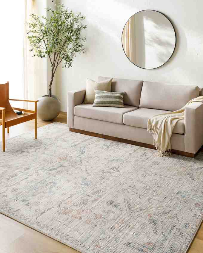 Gatlin Traditional Cream Area Rug