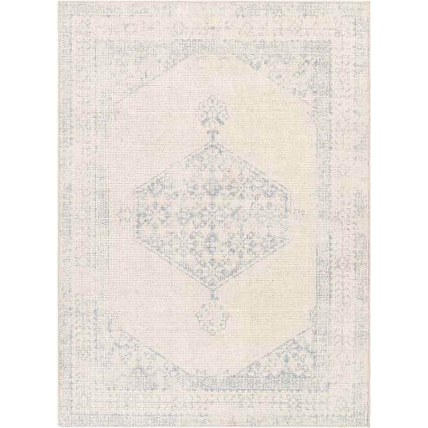 Kristeena Traditional Denim Area Rug