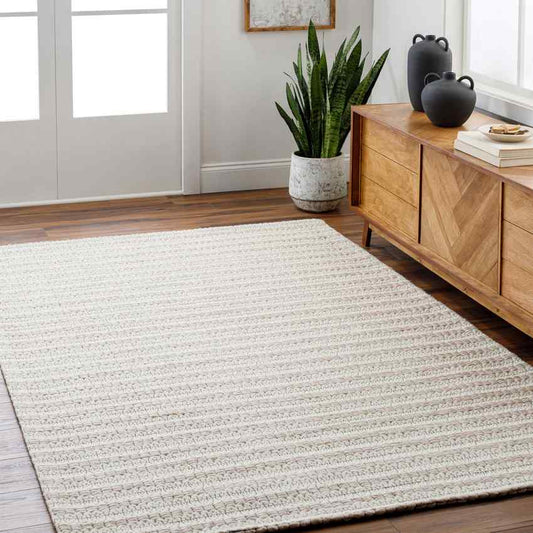 Akeim Cottage Light Brown/Cream Area Rug