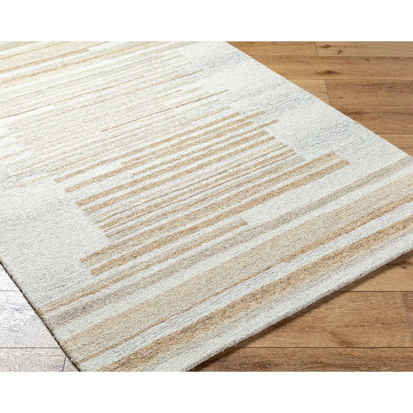 Seairra Modern Light Brown Area Rug