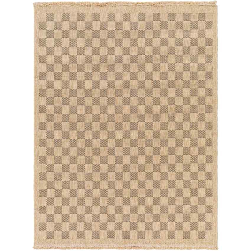 Rafi Cottage Light Brown/Black Area Rug