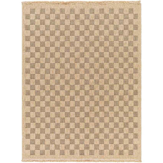 Rafi Cottage Light Brown/Black Area Rug