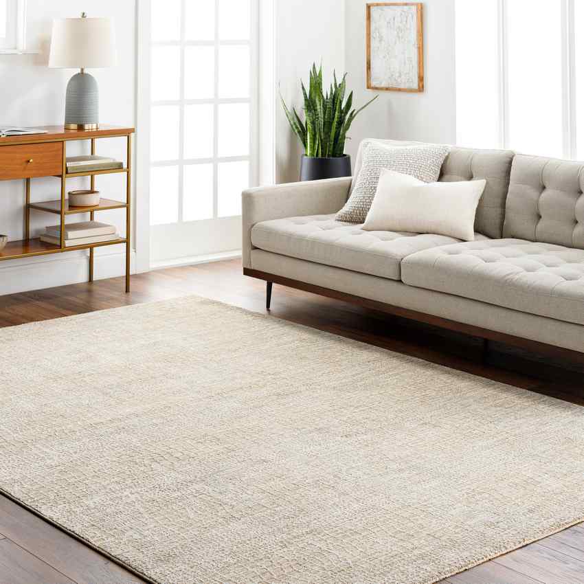 Lakresha Modern Dark Brown/Light Gray Area Rug