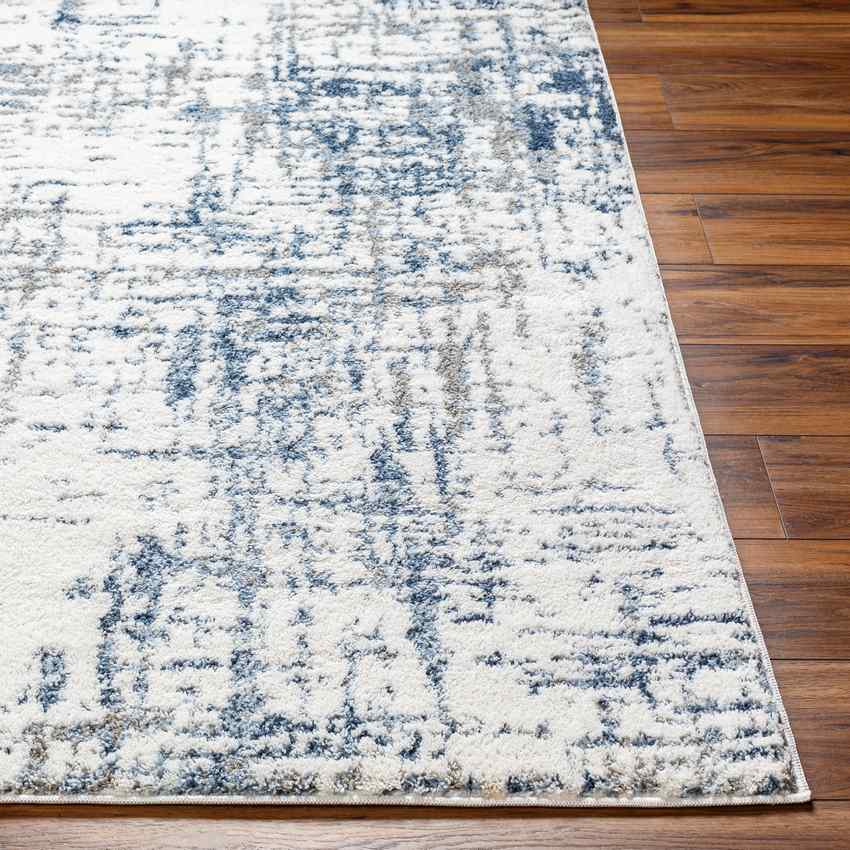 Kendell Modern Dark Blue Area Rug