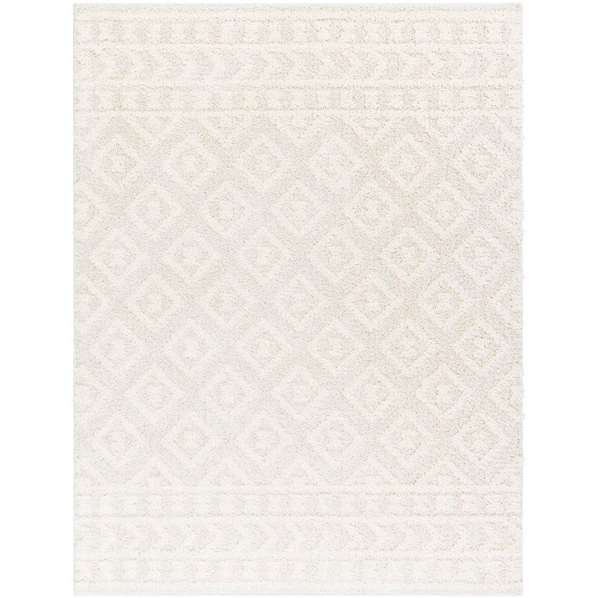 Shatora Modern Light Beige Area Rug