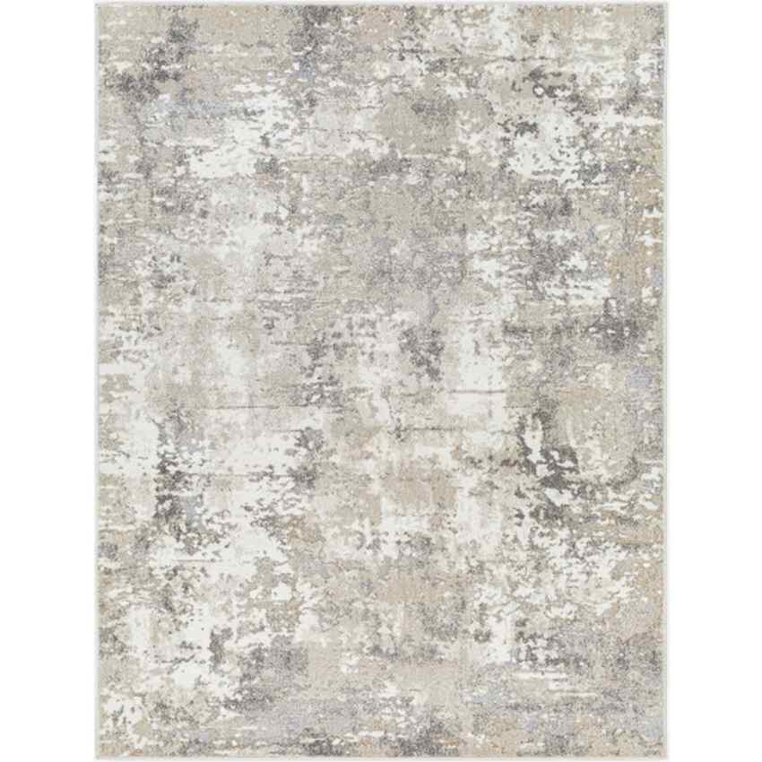 Nakiea Modern Light Brown Area Rug