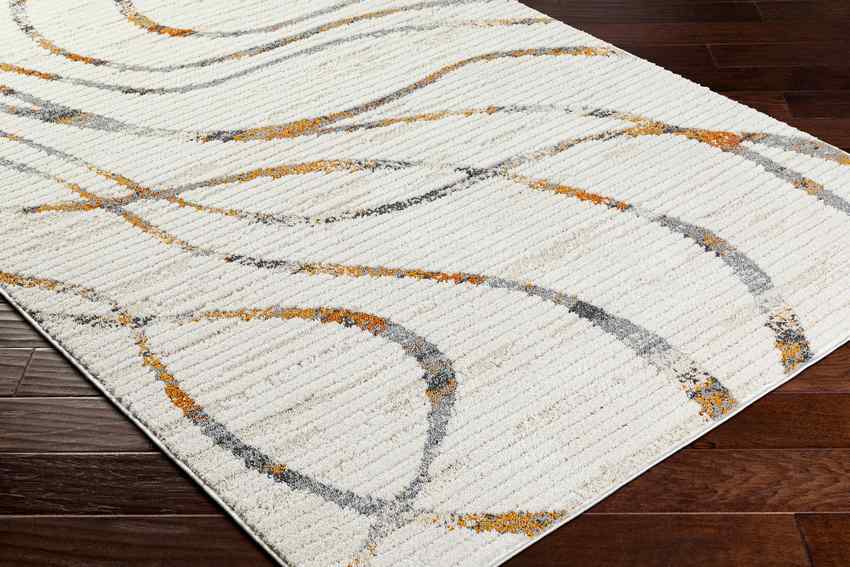 Nakeia Modern Light Beige Area Rug