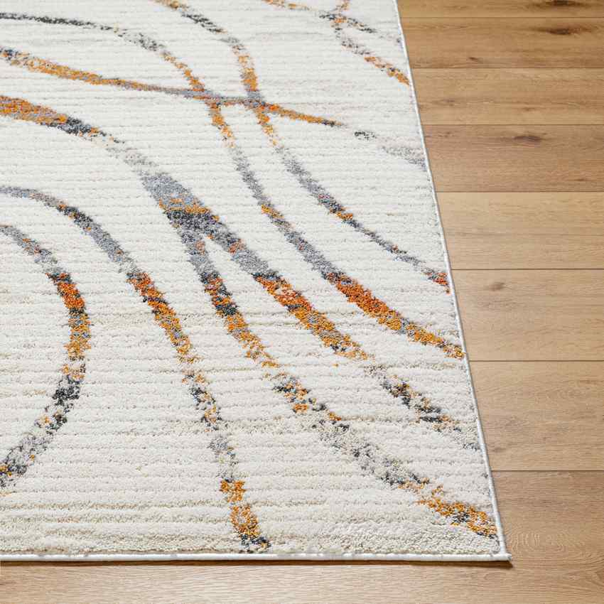 Nakeia Modern Light Beige Area Rug