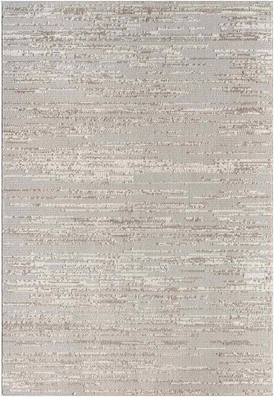 Shakinah Modern Dark Brown/Light Gray Area Rug