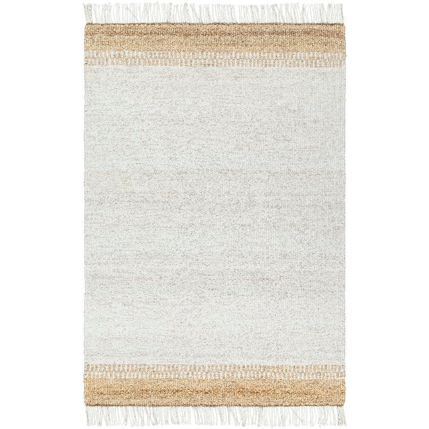 Rafe Texture Off-White Area Rug