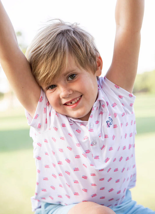 Prodoh American Flag Polo