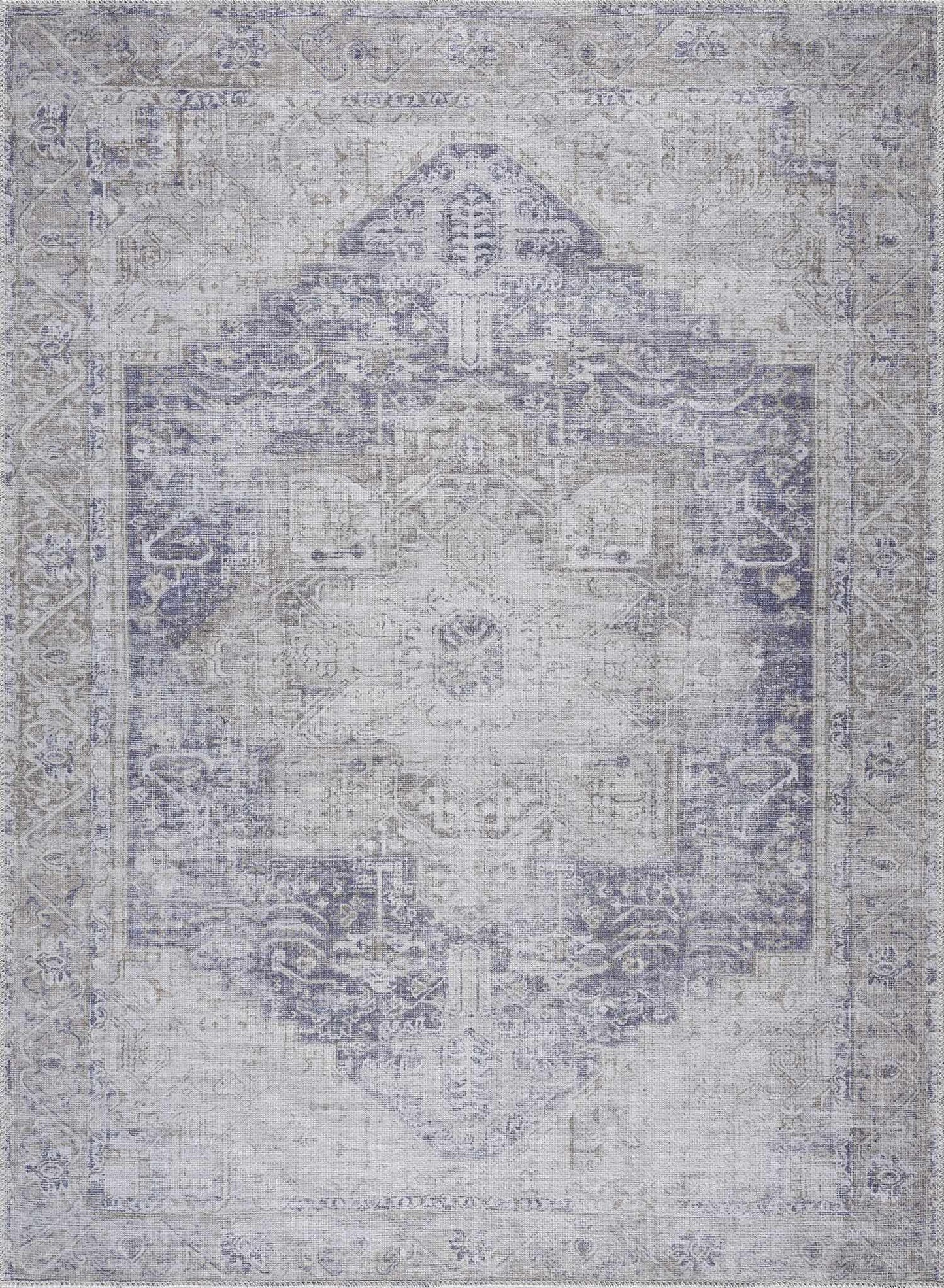 Olive Rosman Washable Area Rug - Clearance