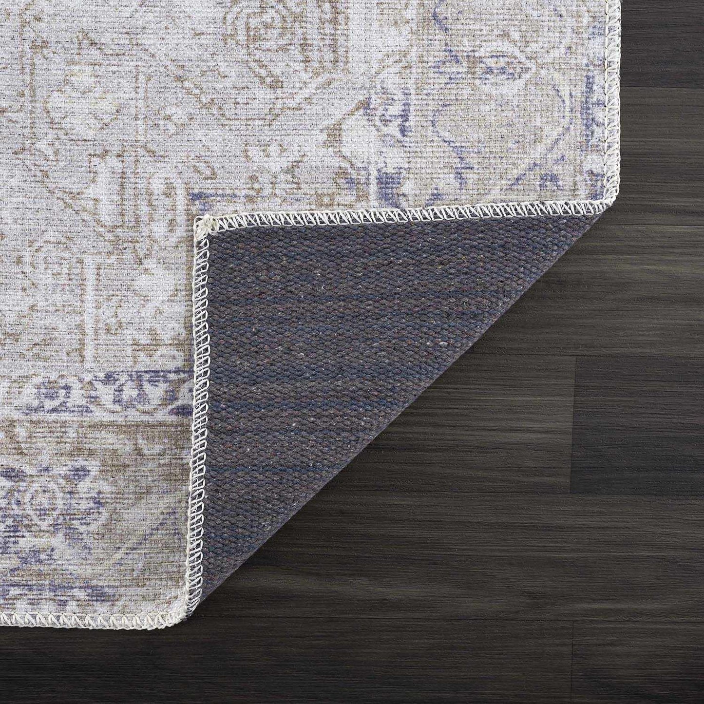 Olive Rosman Washable Area Rug - Clearance