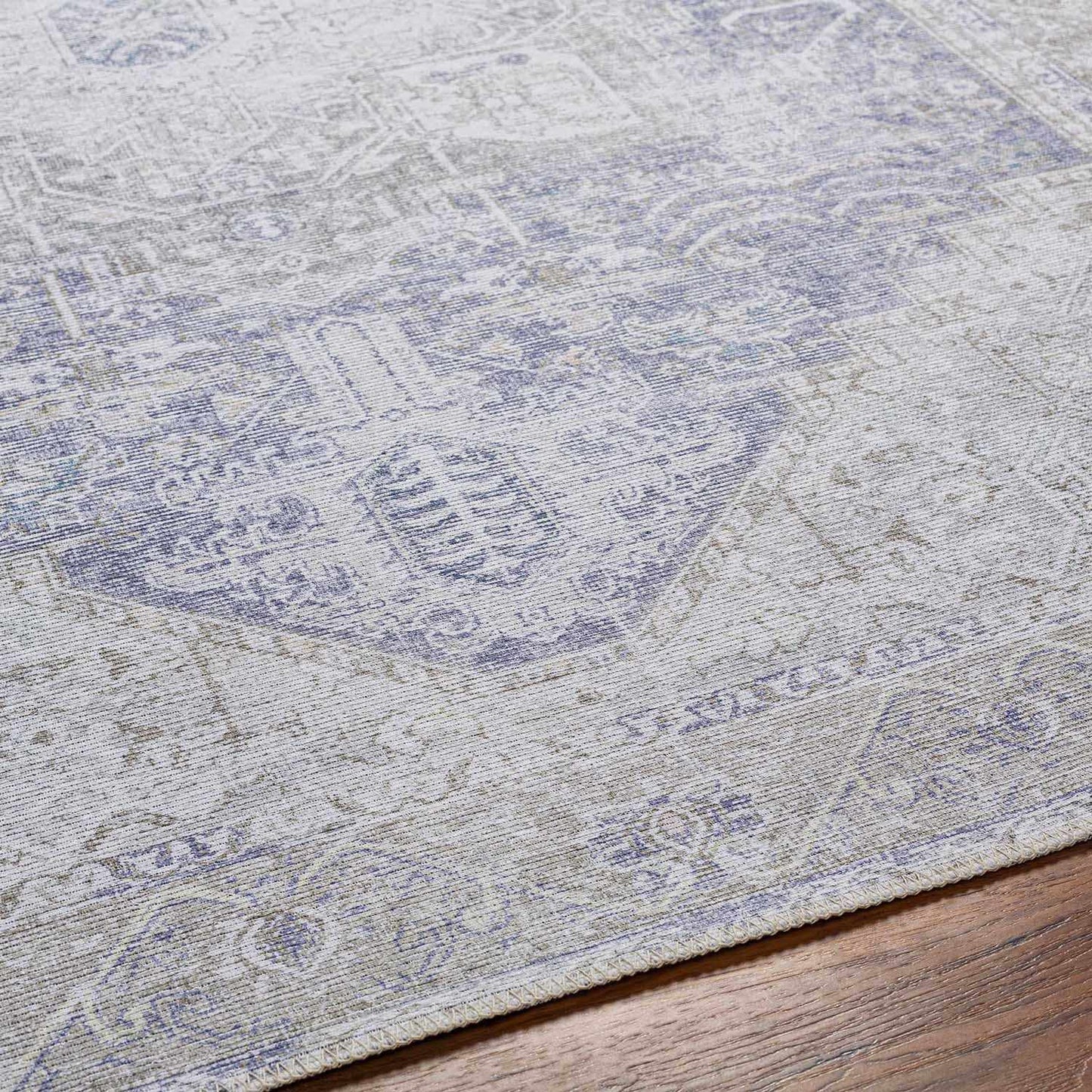 Olive Rosman Washable Area Rug - Clearance