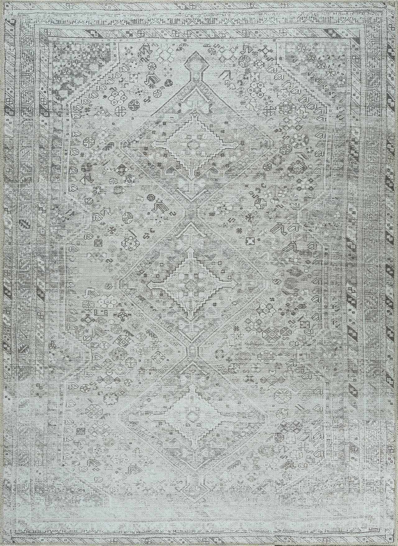 Barny Cream & Sage Washable Rug