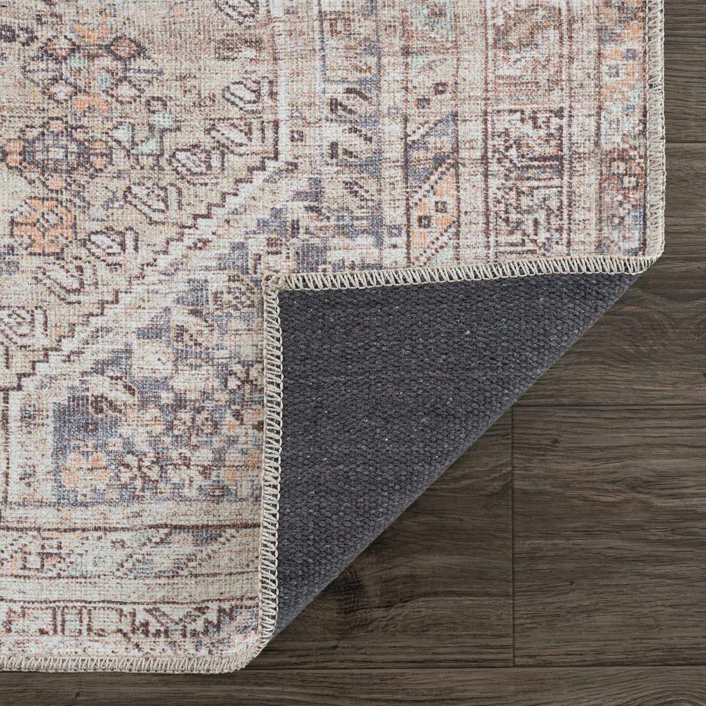 Barny Tan Washable Rug