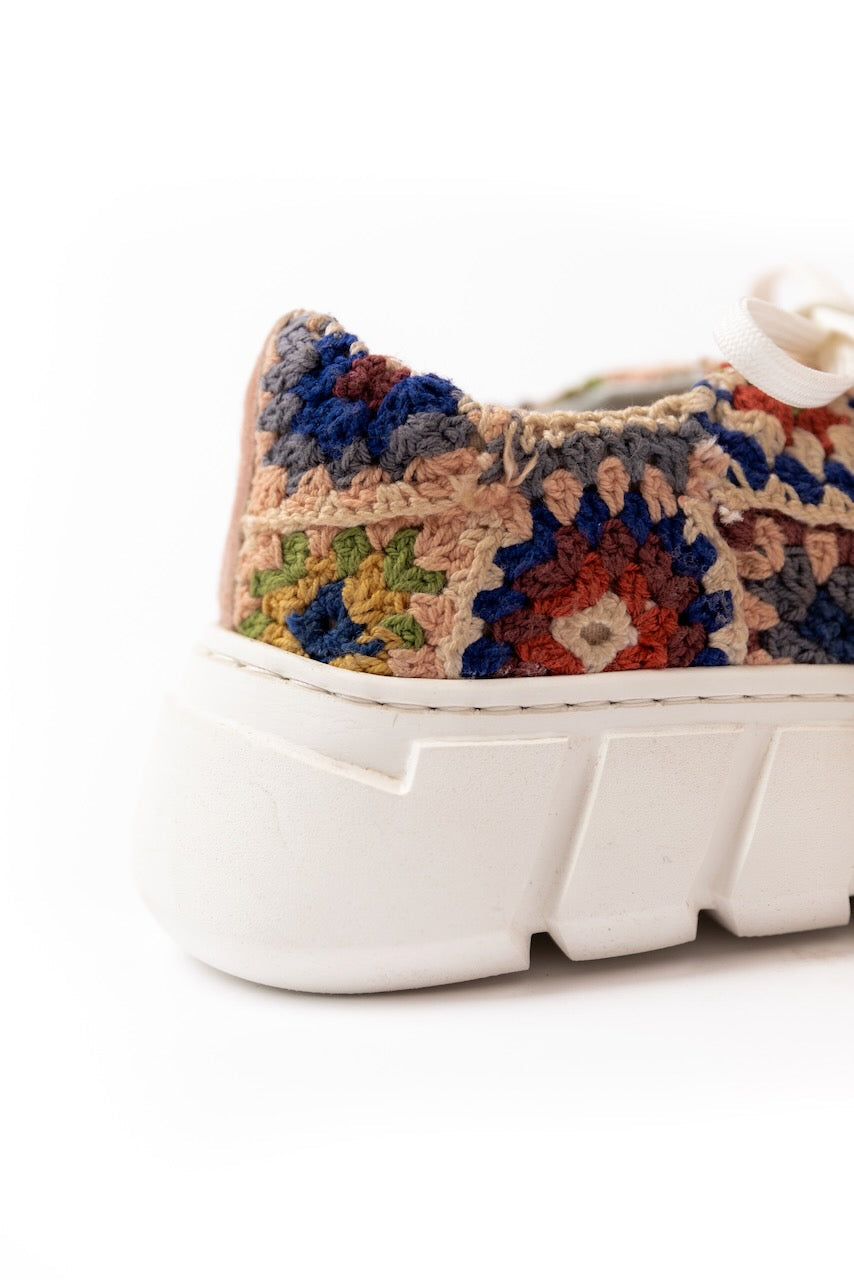 Free People Catch Me If You Can Crocheted Sneakers