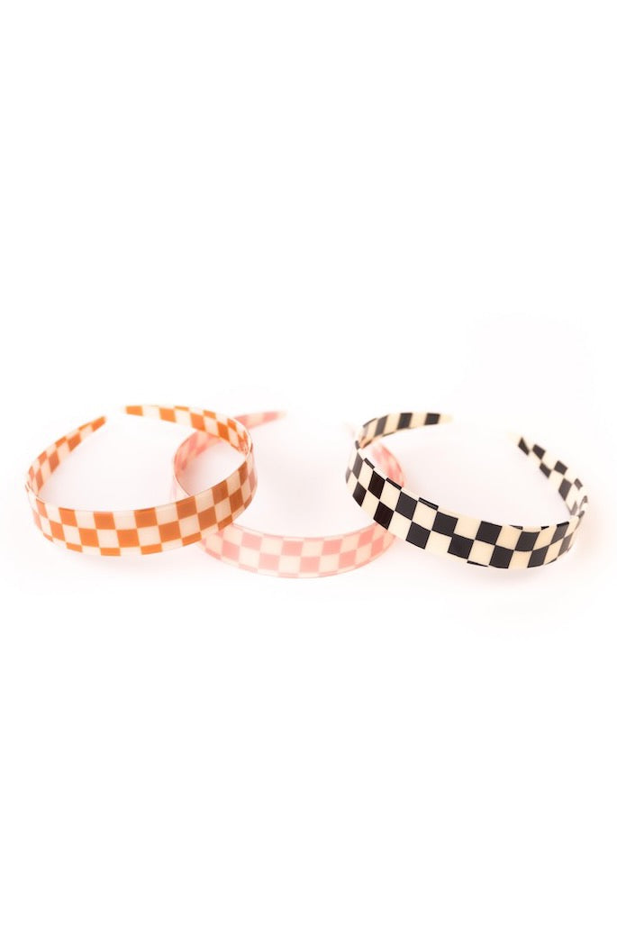 Dial Up Checkered Headband