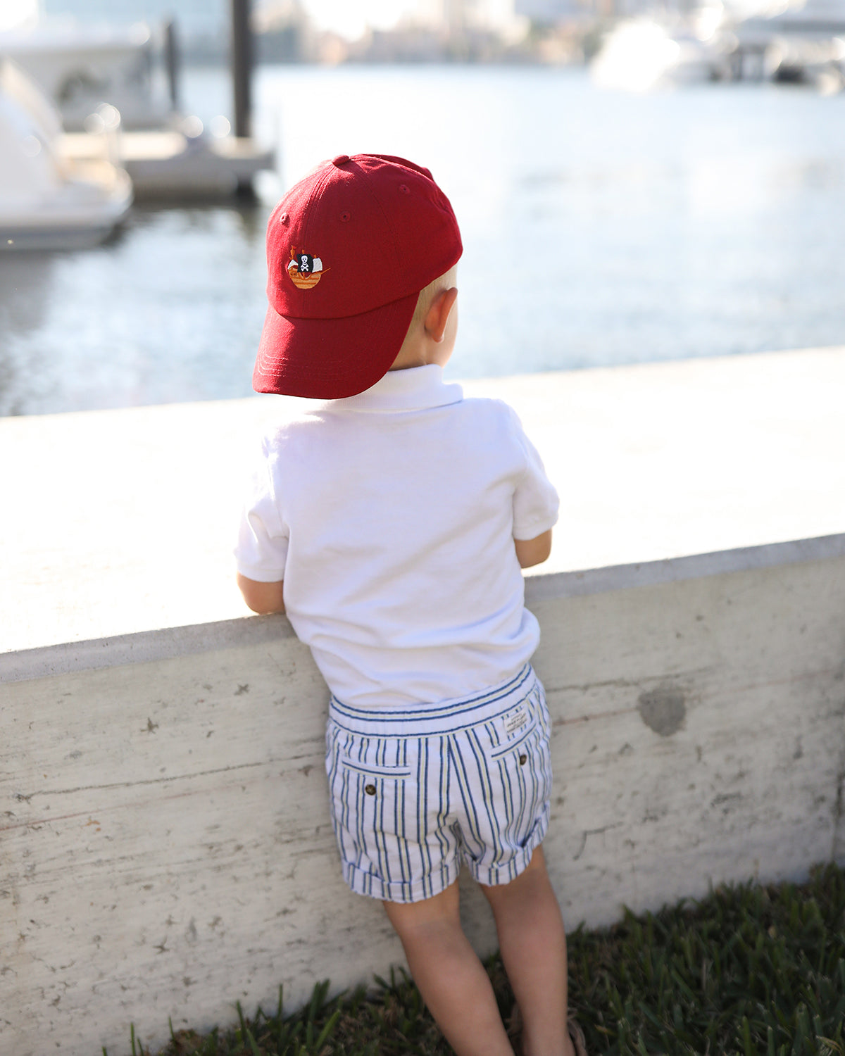 Pirate Ship Baseball Hat (Boys)