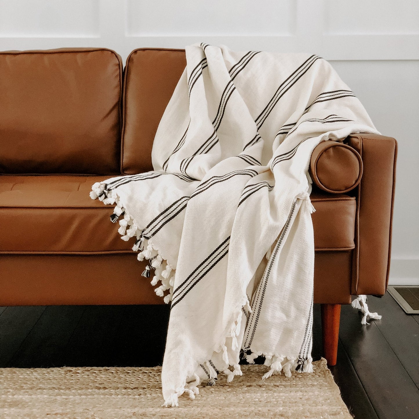 Taylor Turkish Blanket - Three Stripe