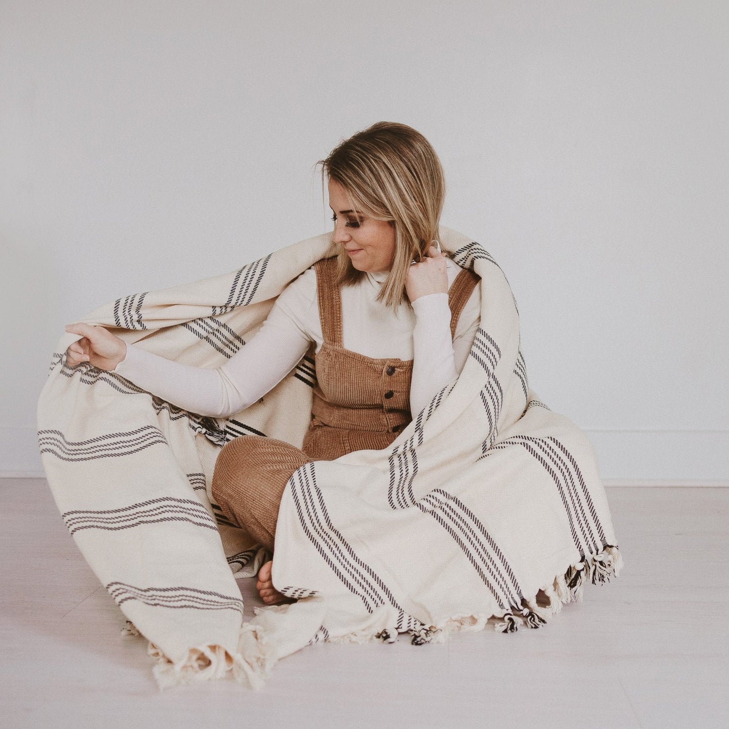 Henley Turkish Blanket - Four Stripe