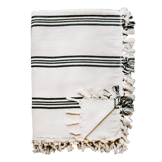 Henley Turkish Blanket - Four Stripe