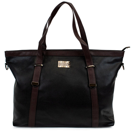 Anna Vegan Leather Weekender Tote Bag