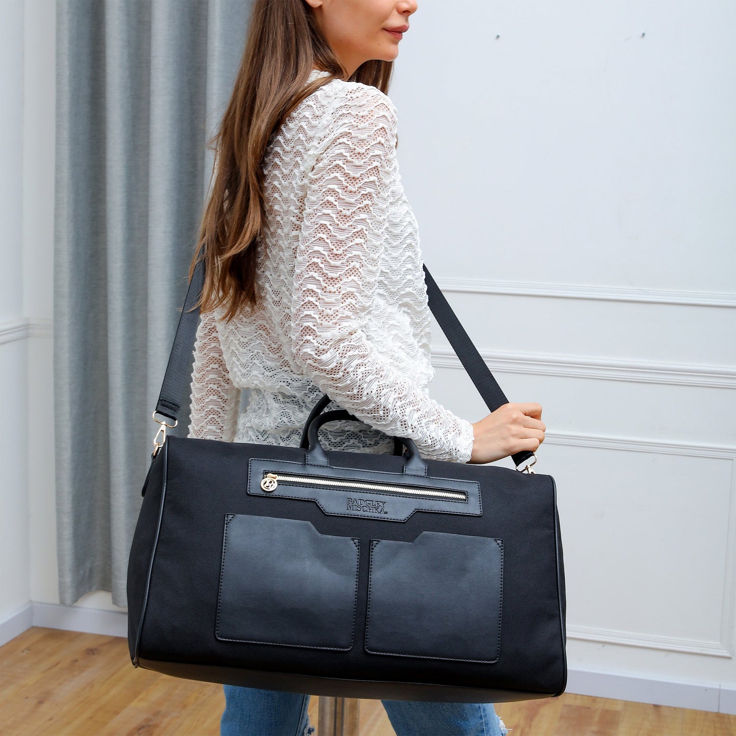 Juliet Canvas Weekender Duffle Bag