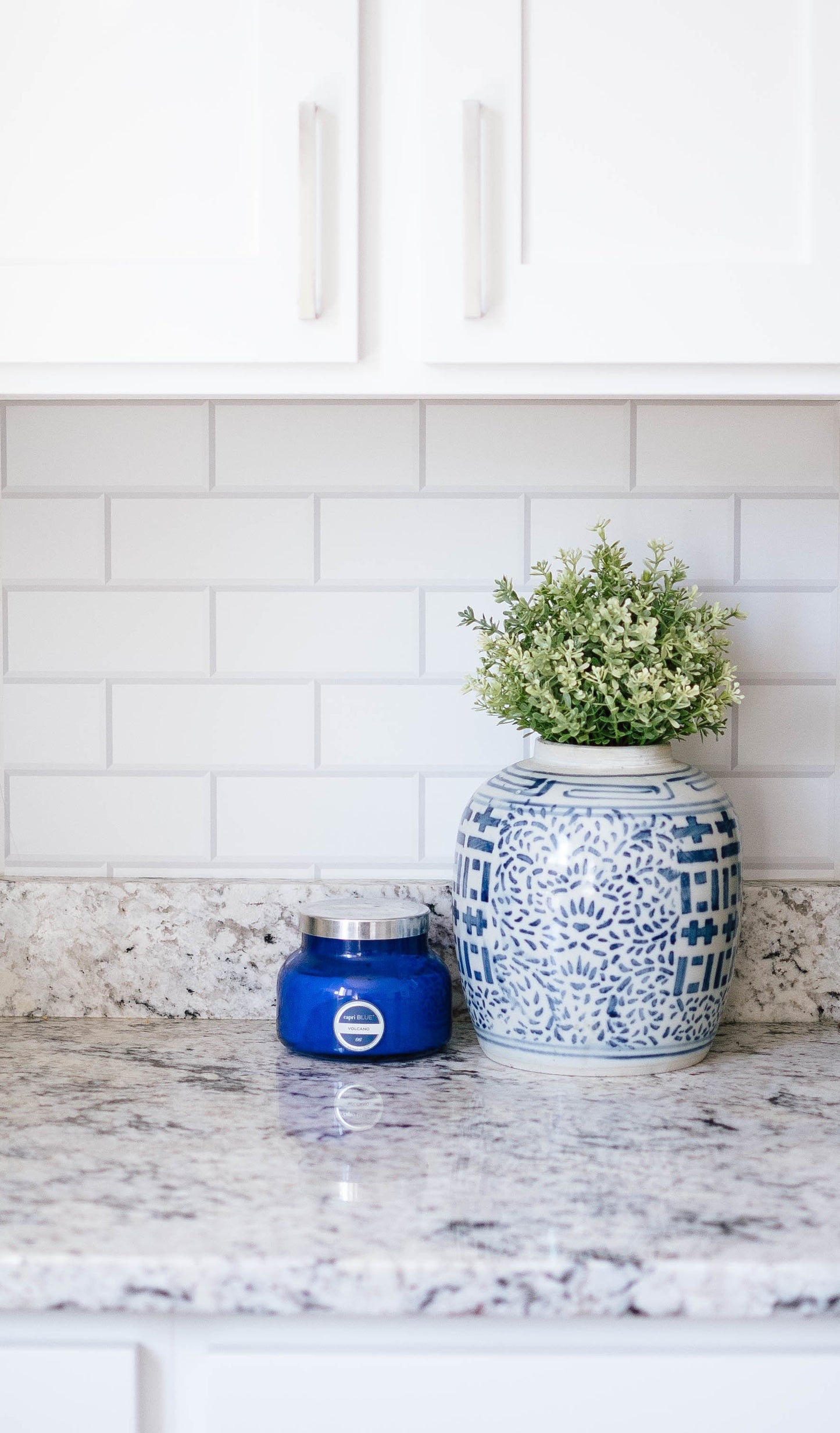 Large Subway Tile Backsplash