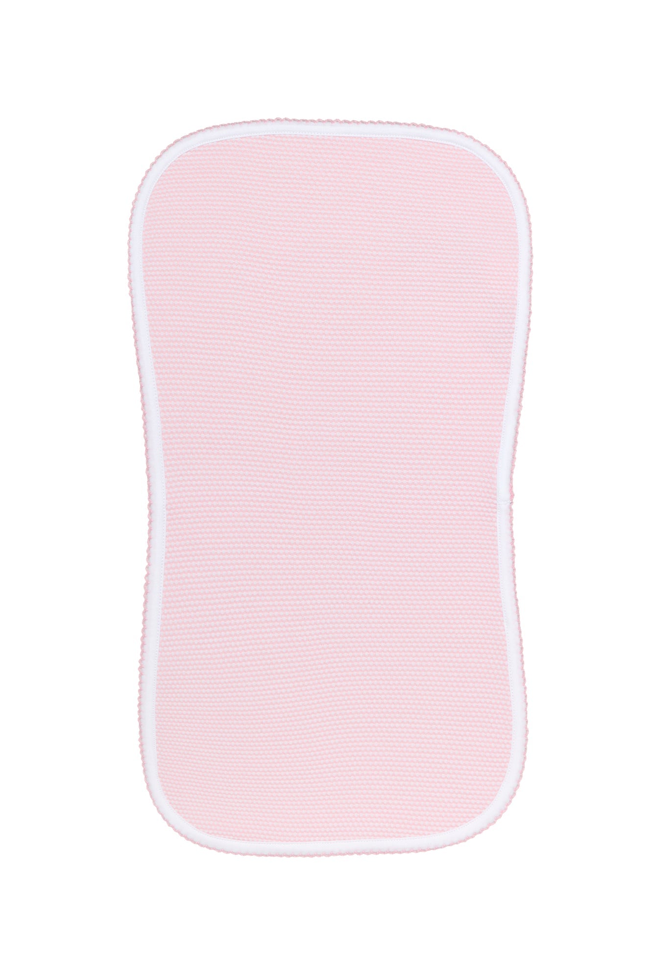 Pink Bubble Burp Cloth