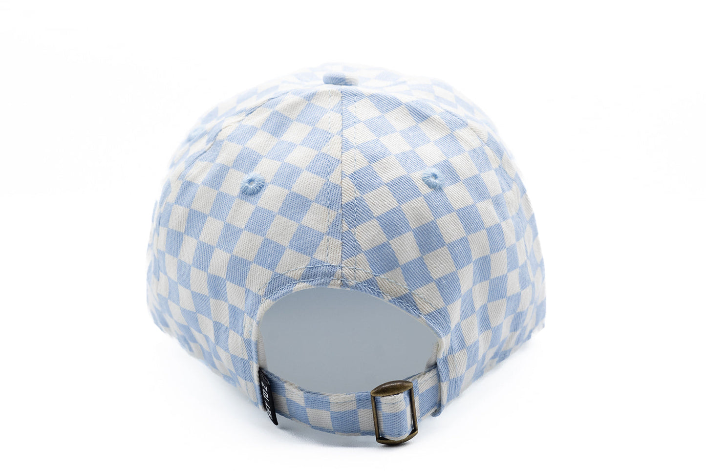 Blue Checker Custom Hat