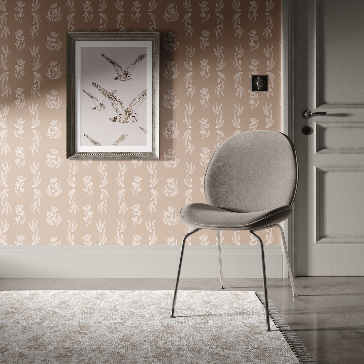 Ambrose Wallpaper by Melissa Johnson Design