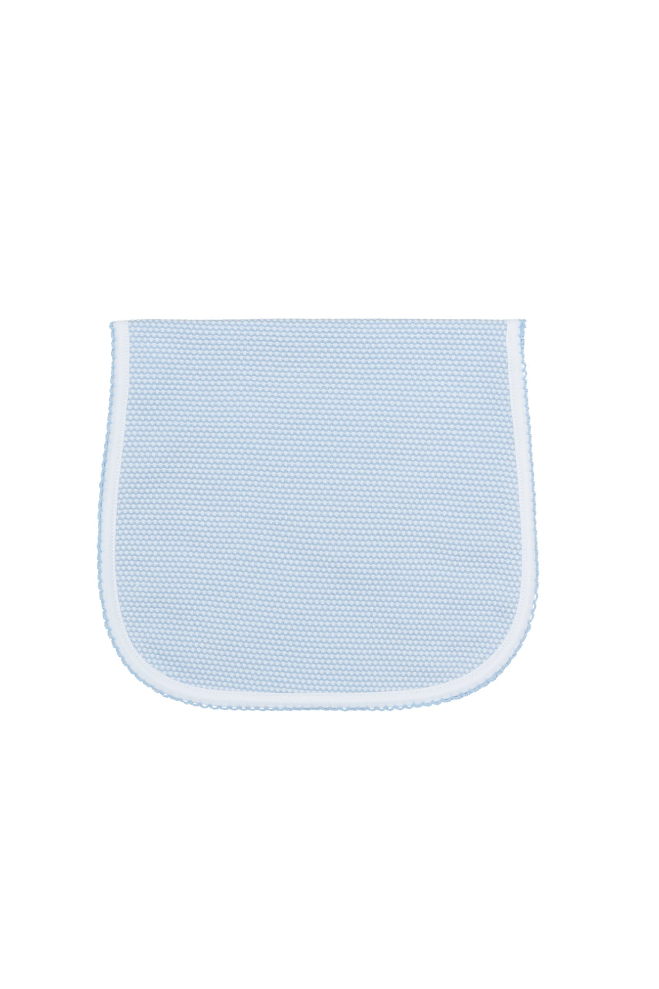 Blue Bubble Burp Cloth