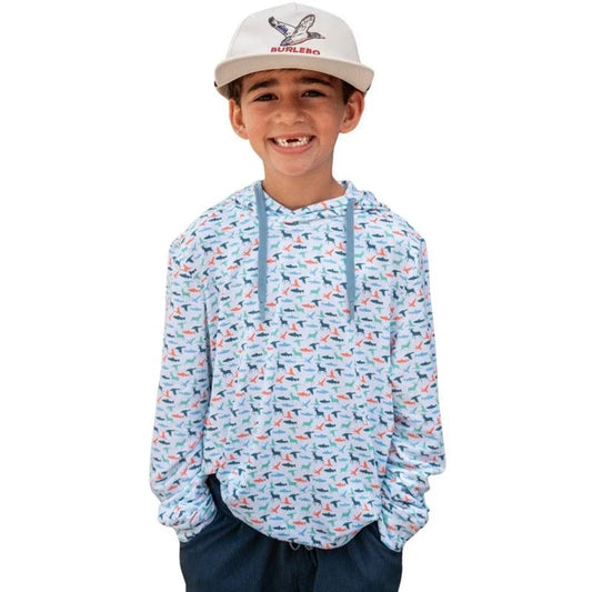 Burlebo Youth Performance Hoodie - Great Outdoors