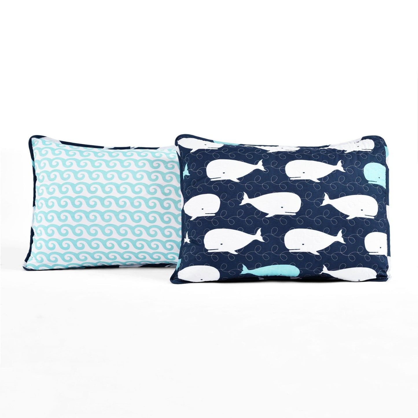 Whale Quilt 4 Piece Set Twin Size