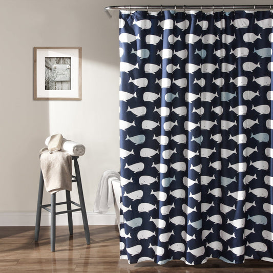 Whale Shower Curtain