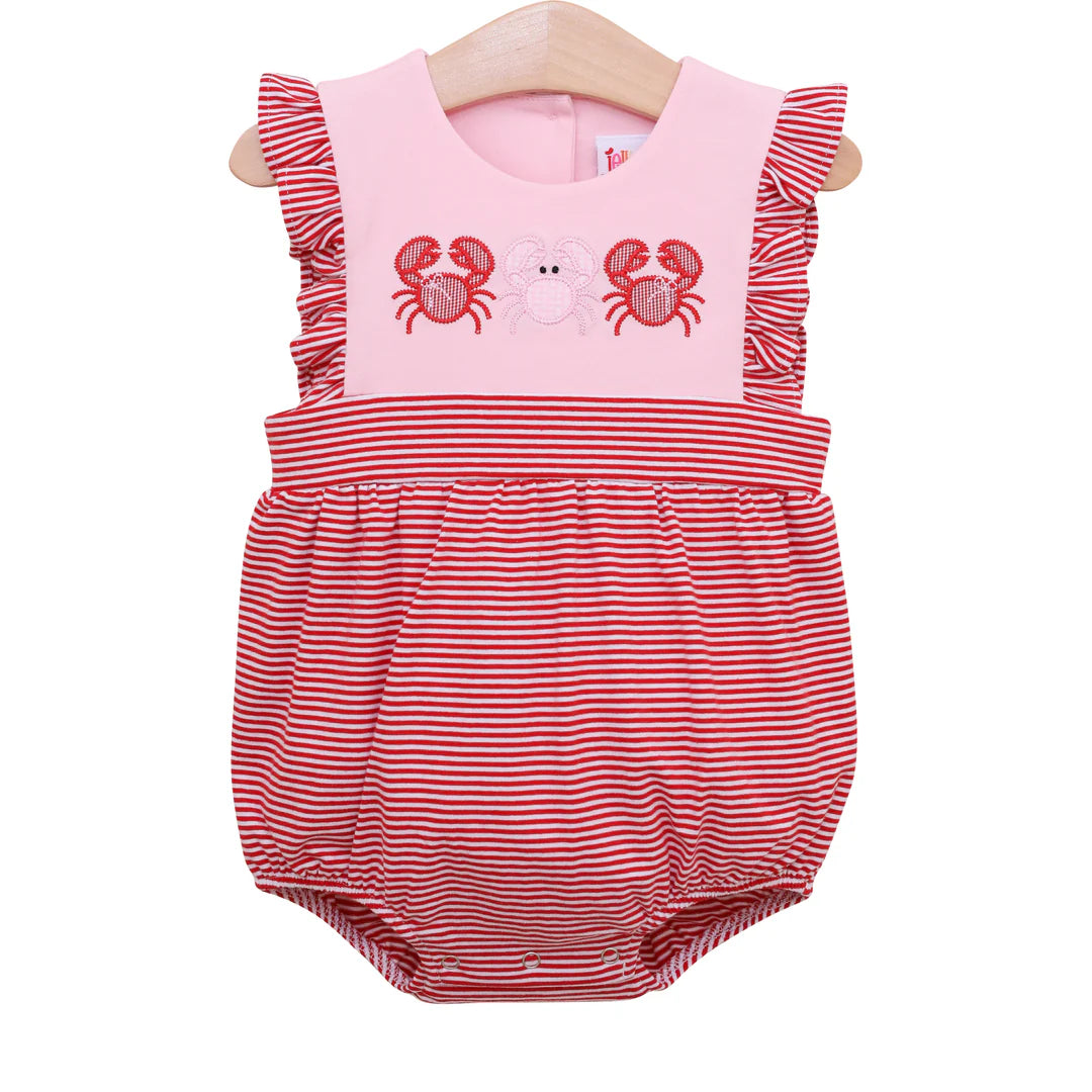 Crab Ruffle Sunsuit