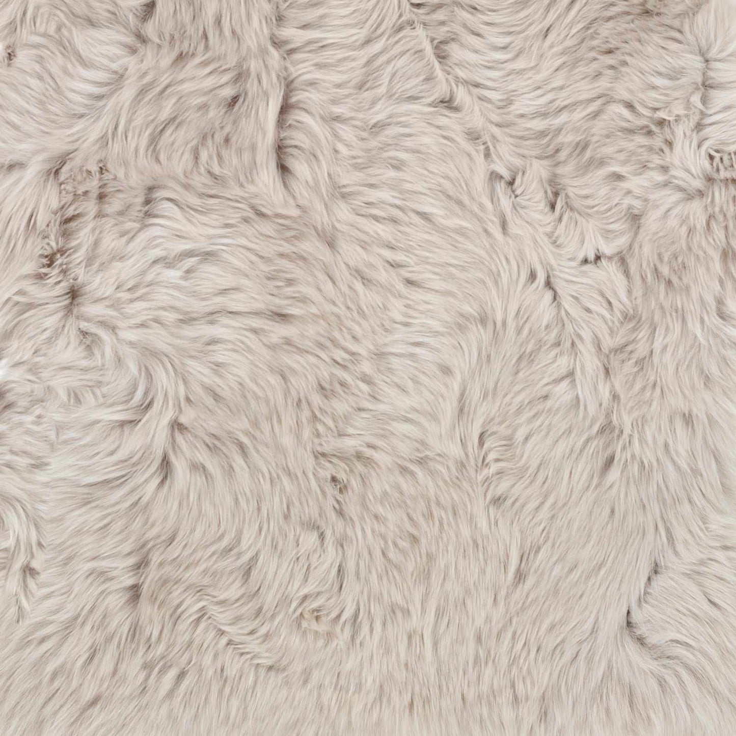 Off-White Sheepskin 2x3 Rug