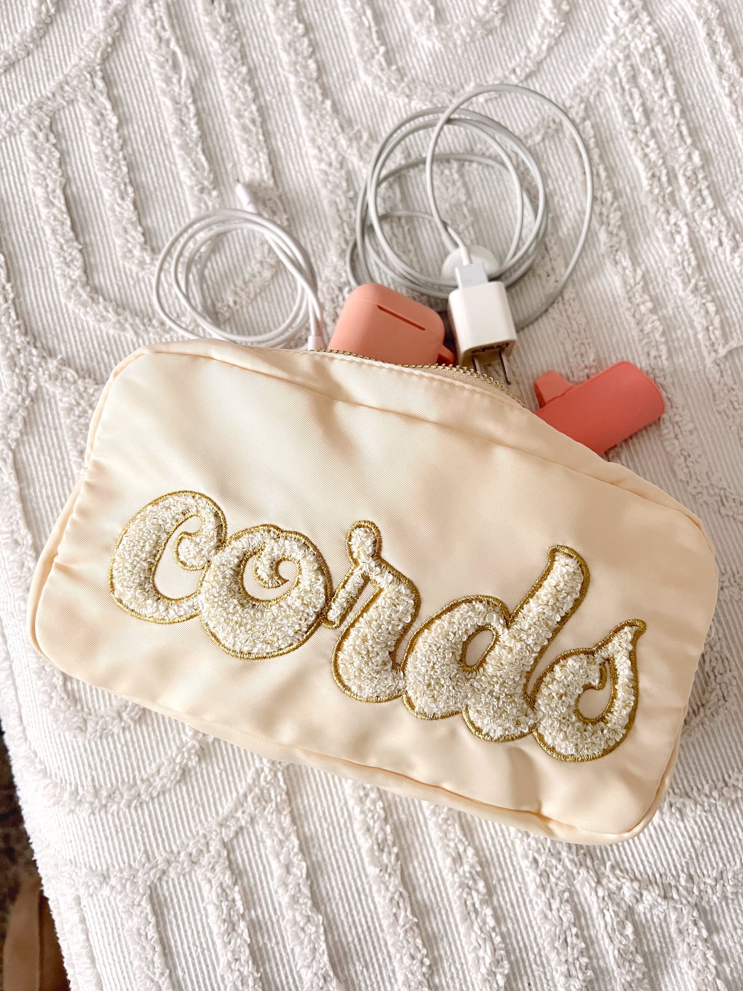 Cords Bag - Nude