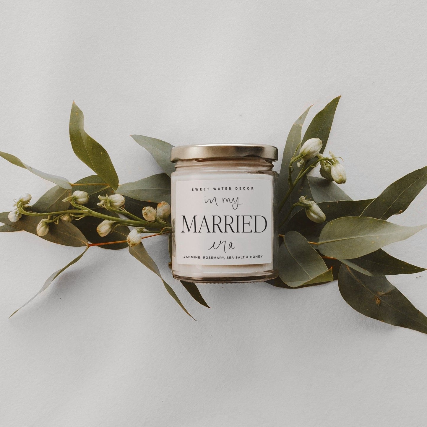 In My Married Era Soy Candle - Clear Jar - 9 oz