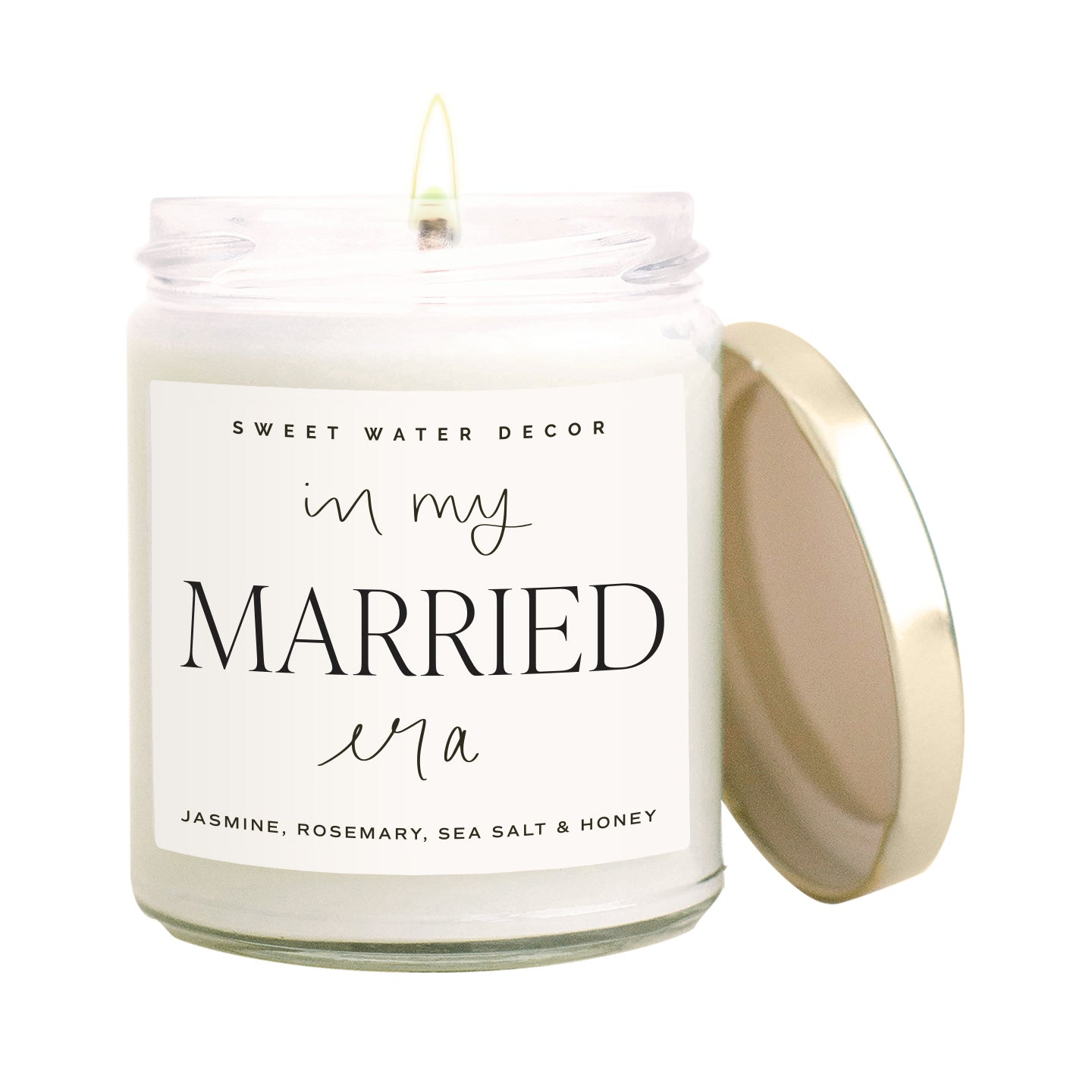 In My Married Era Soy Candle - Clear Jar - 9 oz