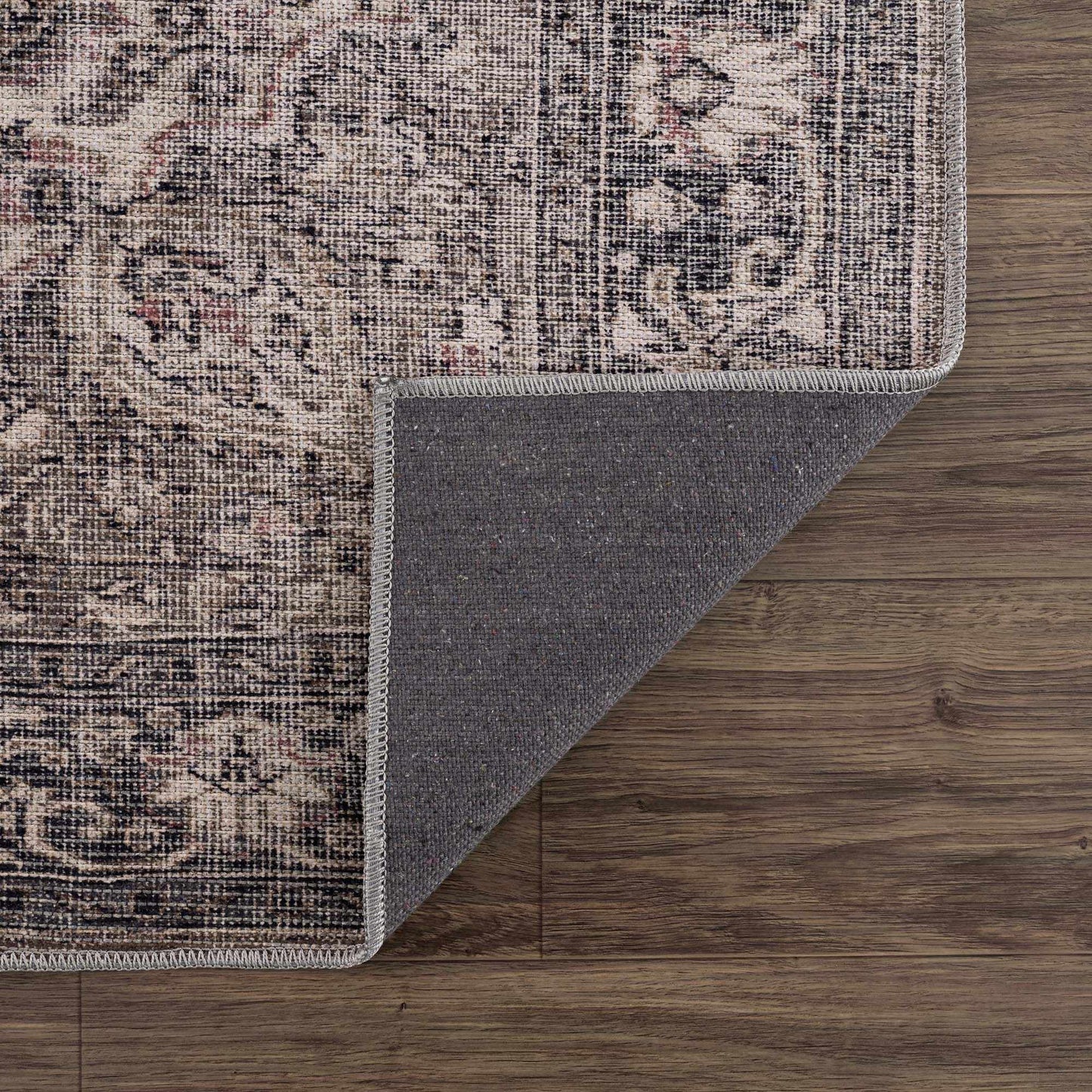 Dusty Sage Greenpoint Medallion Washable Area Rug