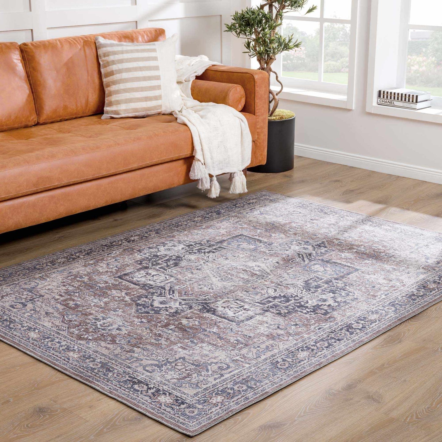 Abner Washable Area Rug - Clearance